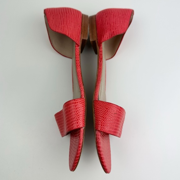 Tory Burch Savannah D’Orsay Flat Sandals in Melon/Coral 9 - Picture 5 of 14